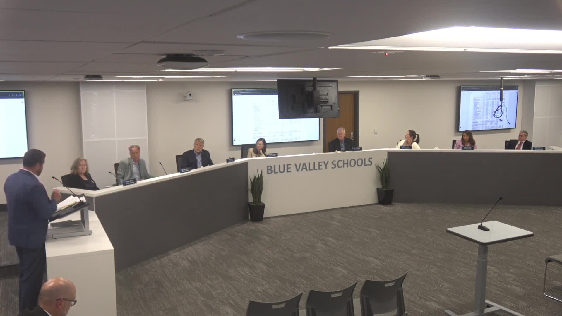 Blue Valley Board evaluates mill rate impacts on bond plans and financial strategy