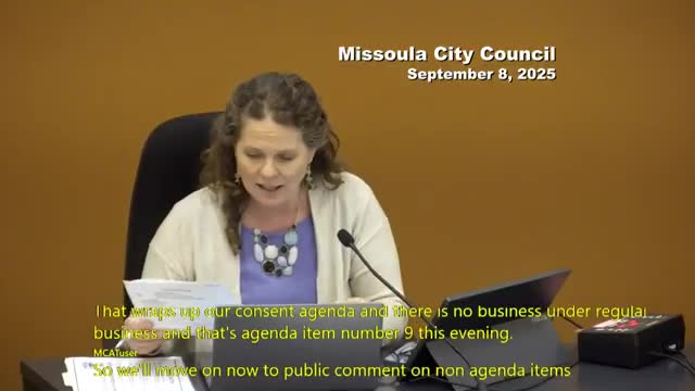 Public Comments Highlight Homeless Needs and Housing Affordability Issues in Missoula
