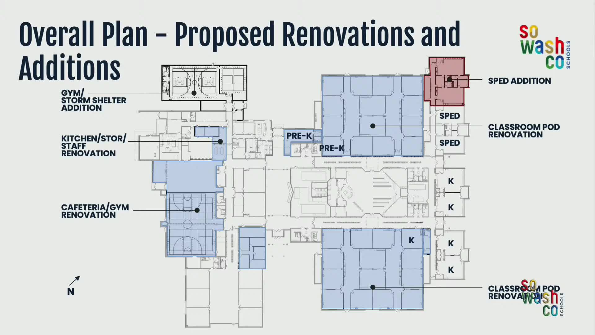 District Expands Special Education Facilities with New Classroom Pods and Cafeteria Renovations