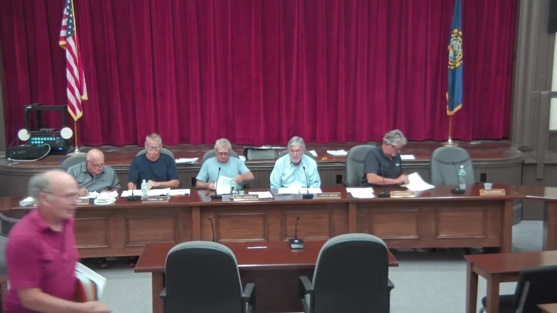 Alton ZBA accepts application and grants multiple setback variances for Lakeshore Residential project, with septic condition