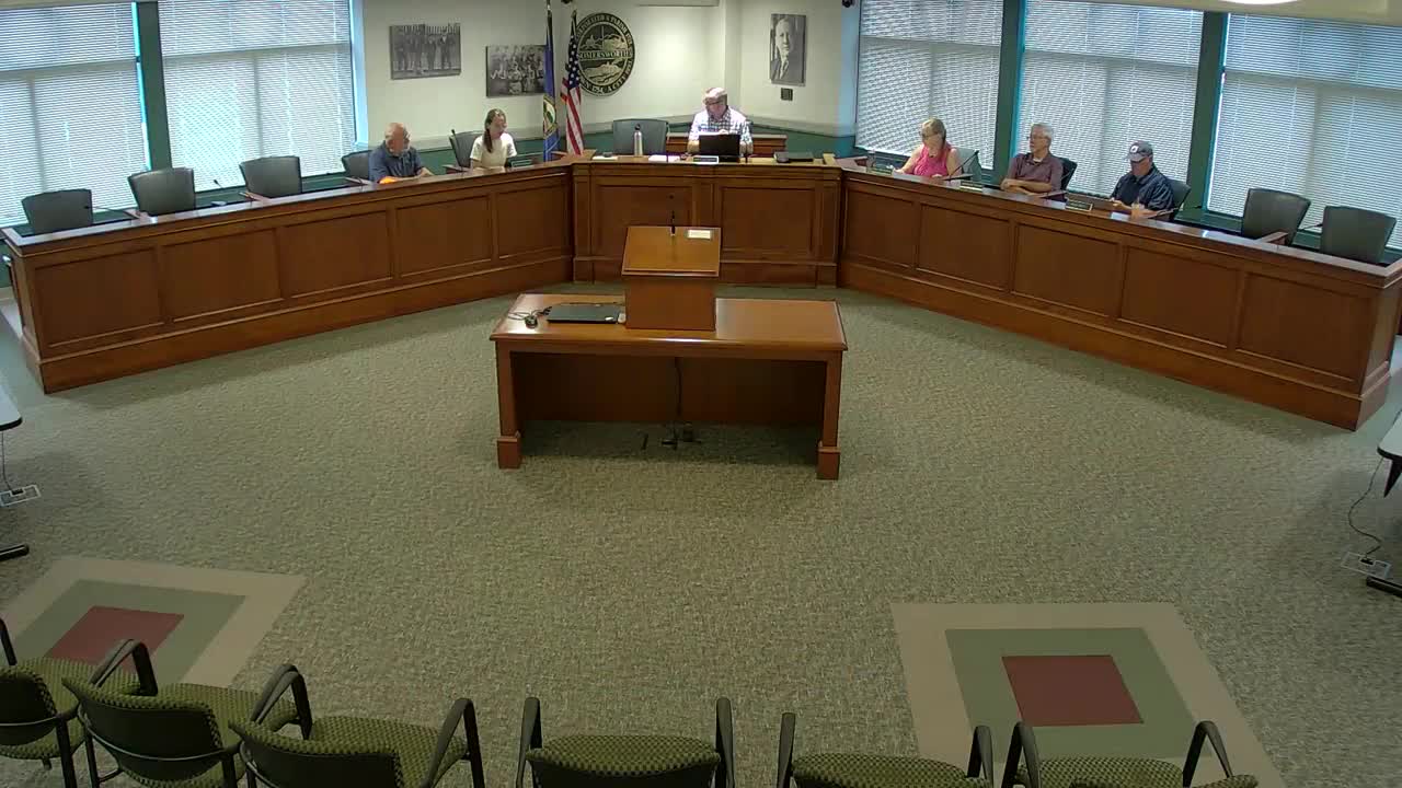 Conservation commission welcomes Art Raspberry Yoder as alternate; approves July minutes with amendments