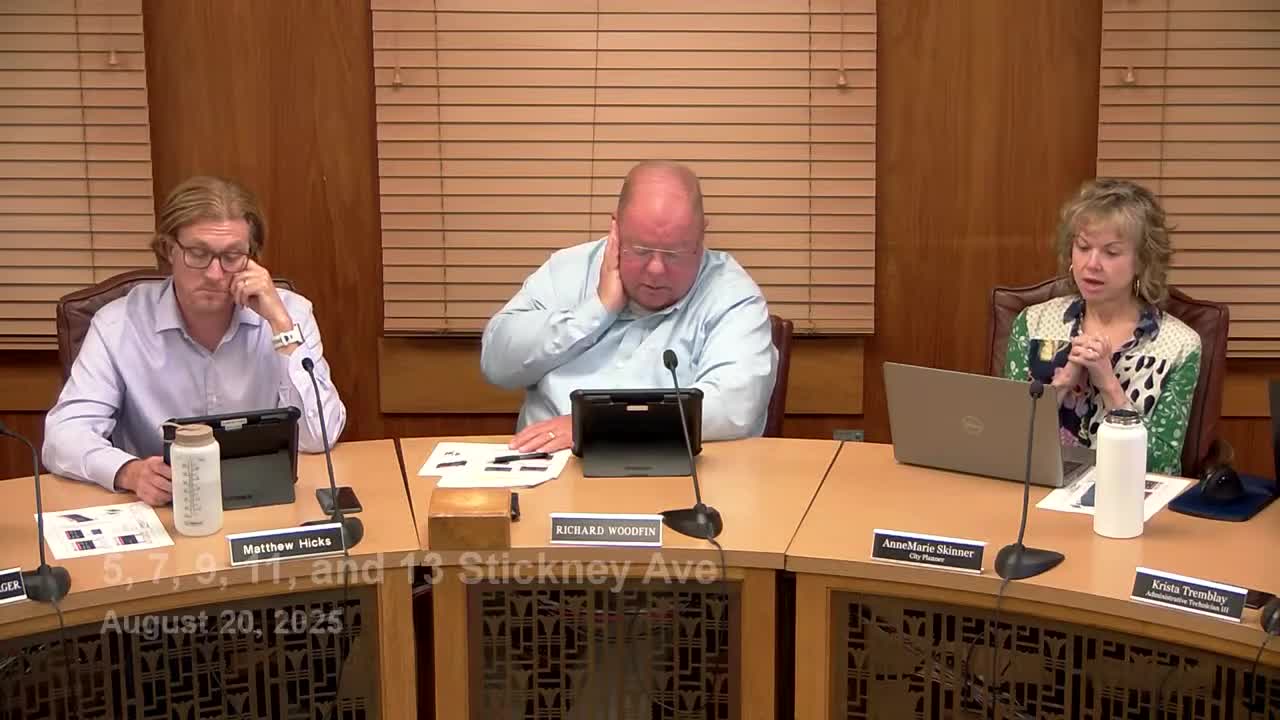 Planning board approves Lofts 11 site amendments, permits concrete curbing and reduced tree spacing