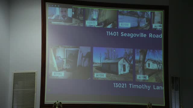 Mayor Commits to Demolishing Vacant Houses Near Schools on Timothy Lane