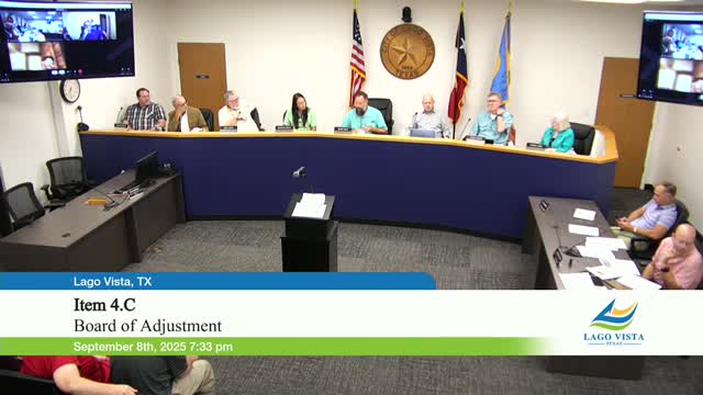 City Council Reviews Ethics Policy Amid Harlem Cove Variance Discussion