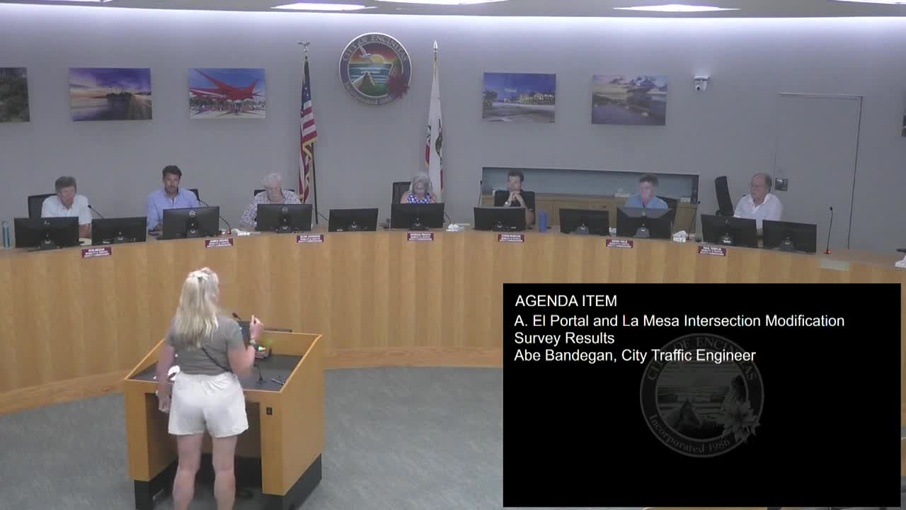 Neighbors Propose Traffic Safety Changes at Neptune and El Portal Intersection