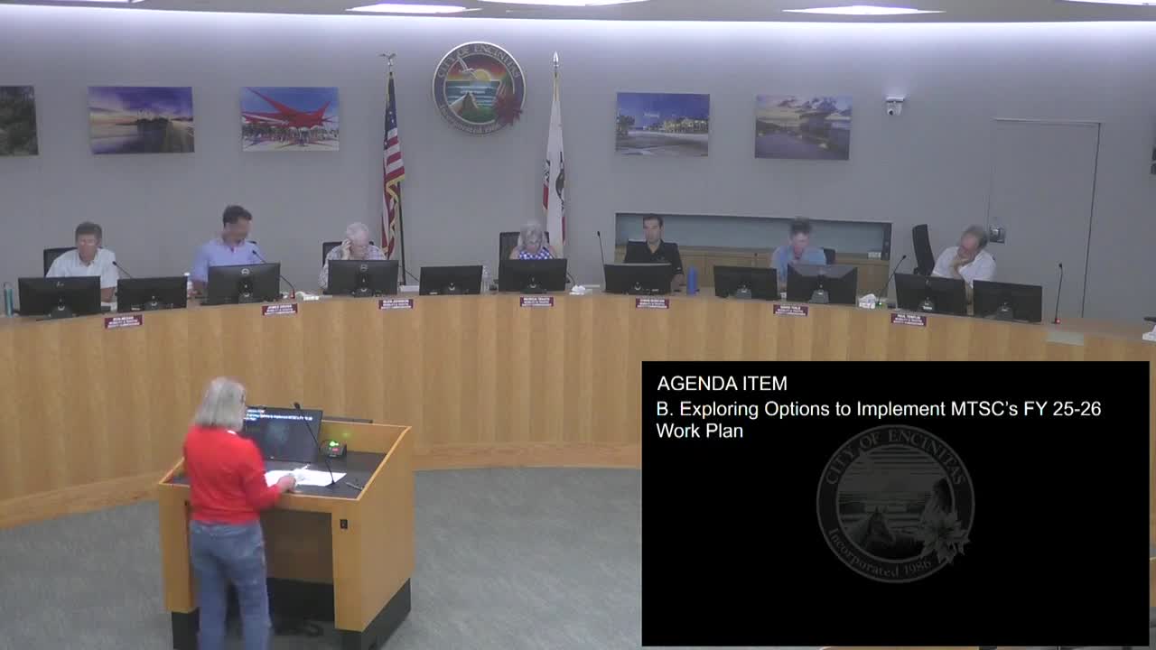 Encinitas Council Addresses Traffic Concerns Near Schools on Encinitas Boulevard