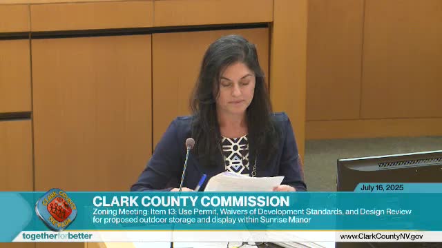 Moapa Valley zone change held while county, applicant resolve ADA pedestrian easement and fence relocation