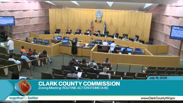 Commissioners approve block wall instead of iron fence for Nellis supportive housing; neighbors press for 8-foot height