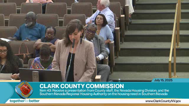 Clark County officials outline plan to fund about 8,000–10,000 affordable units over next decade as need climbs