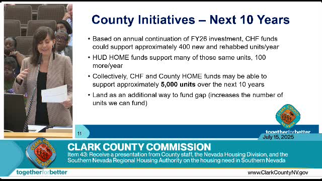 Clark County accepts two high bids in public auctions; one parcel receives no bids
