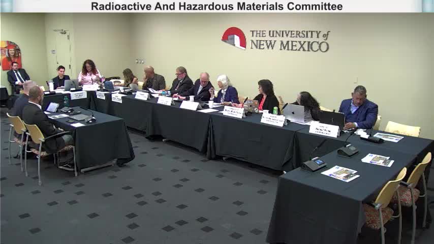 Committee Reviews PFAS Blood Study Methodology and Military Participation Concerns