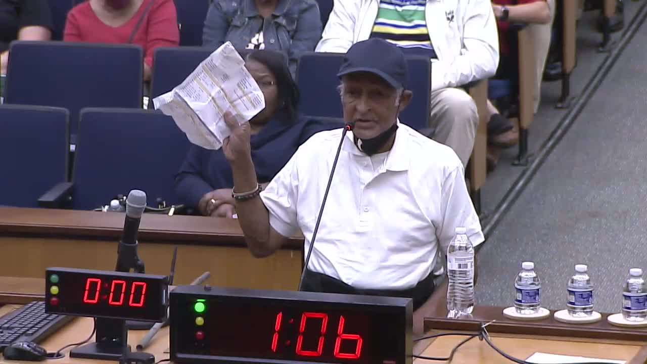 Richmond Resident Jones Urges City to Address Utility Issues and Sidewalk Repairs