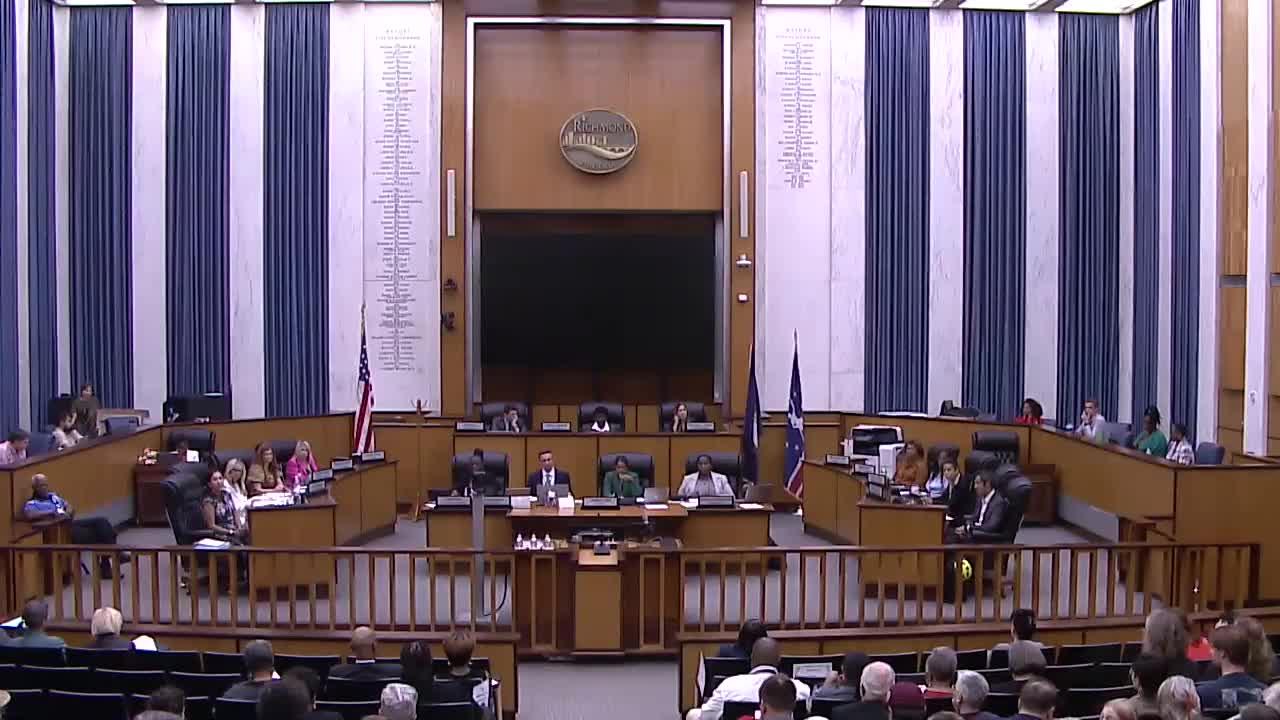 Tyrese Johnson urges Richmond council to delay property sale for fair bidding process