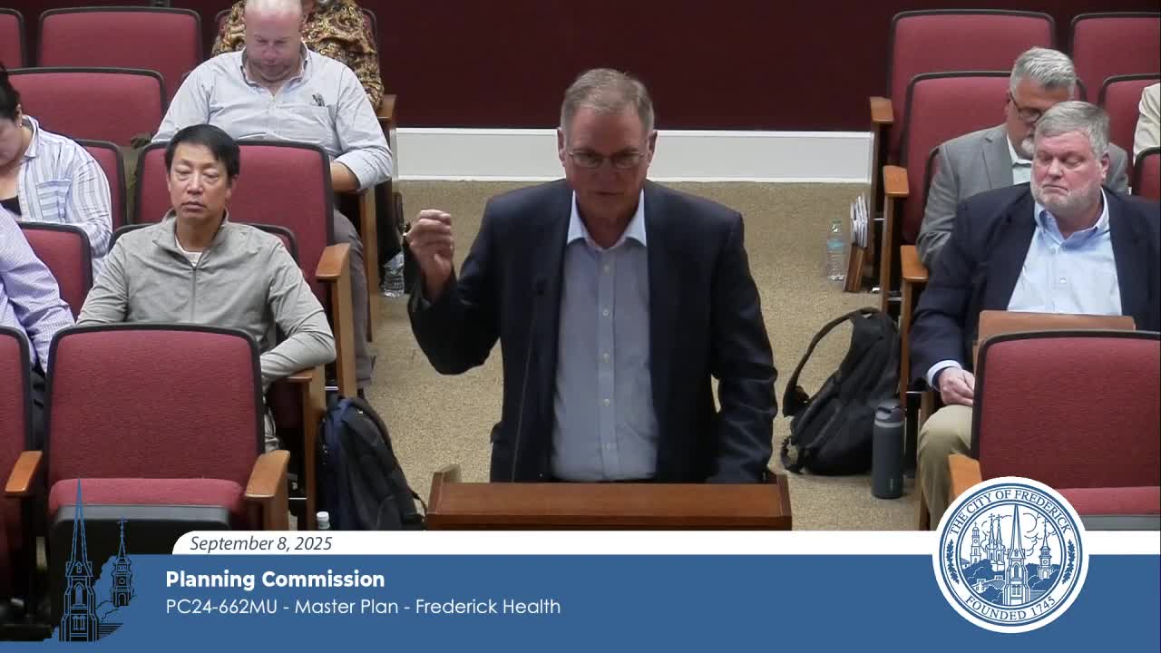 Healthcare Developer Proposes Master Plan for Frederick Health Community Project