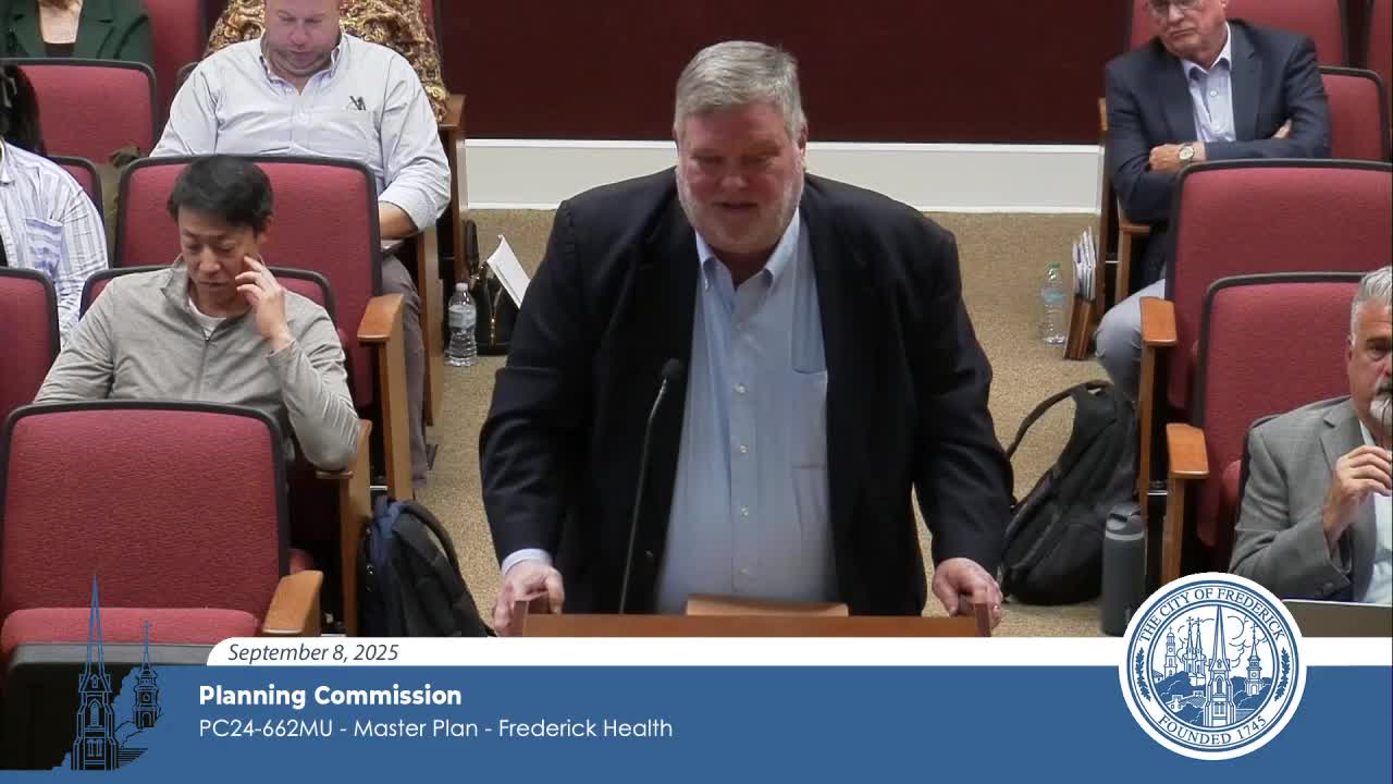 Commissioners Debate Infrastructure Needs for Hospital and Residential Development in Monocacy