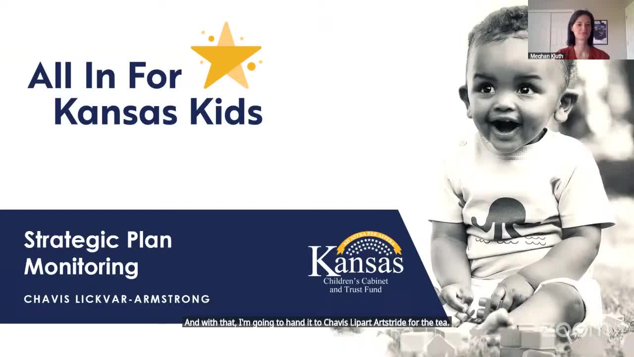 Panel told a dashboard is coming to measure progress on All In for Kansas Kids strategic plan