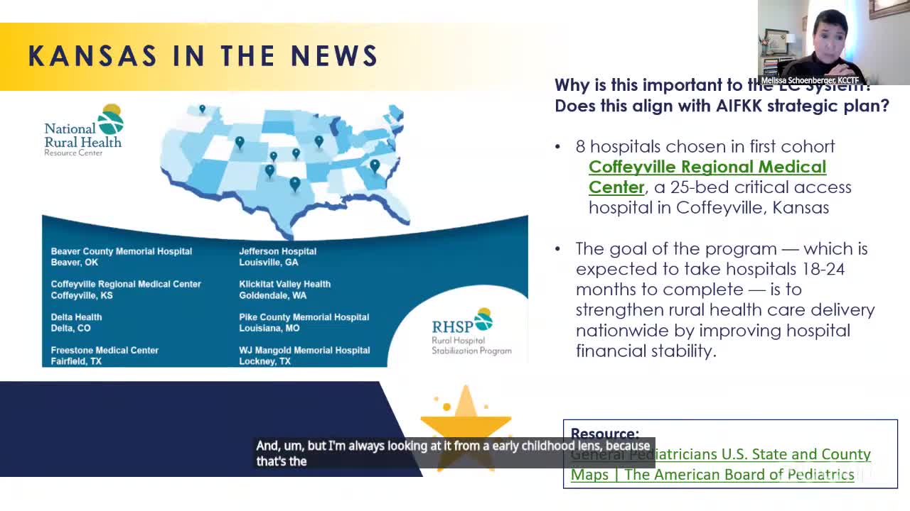 Panel spotlights Coffeyville hospital in discussion of rural health and pediatric access