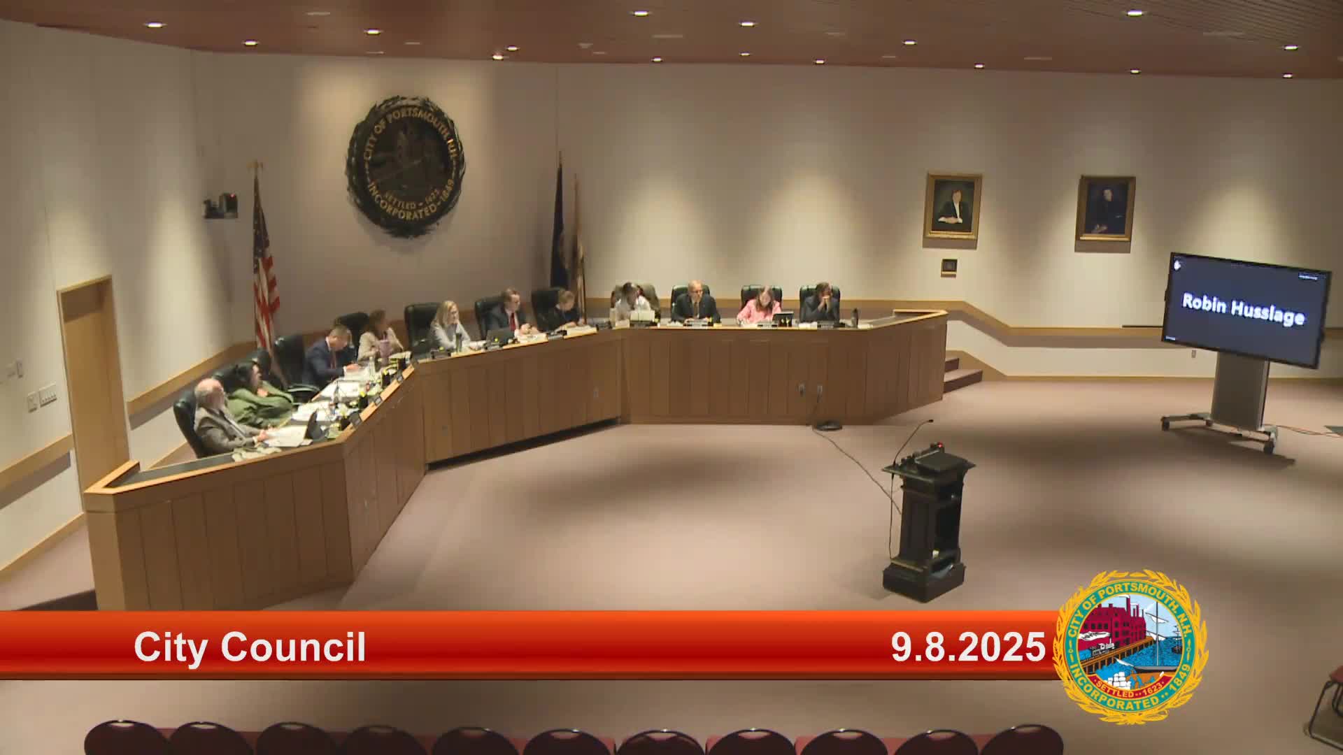 Robin Huslidge Advocates for Islington Creek Rezoning Changes in City Council Meeting
