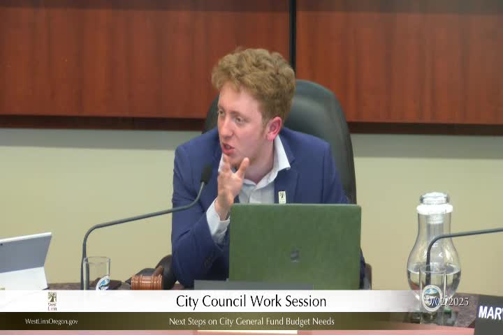 West Linn city manager proposes facilitated retreat to set general-fund priorities