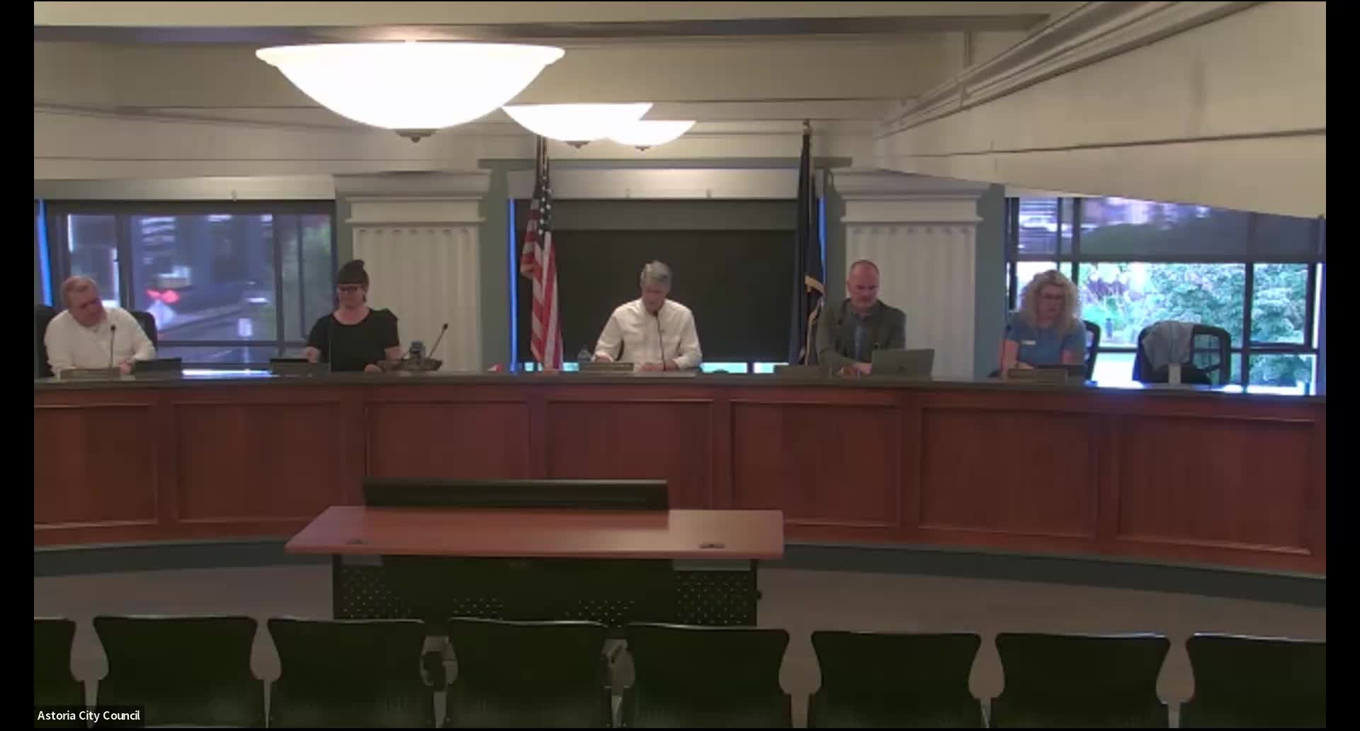 Astoria council adopts 2025 work plan outlining priorities through 2028