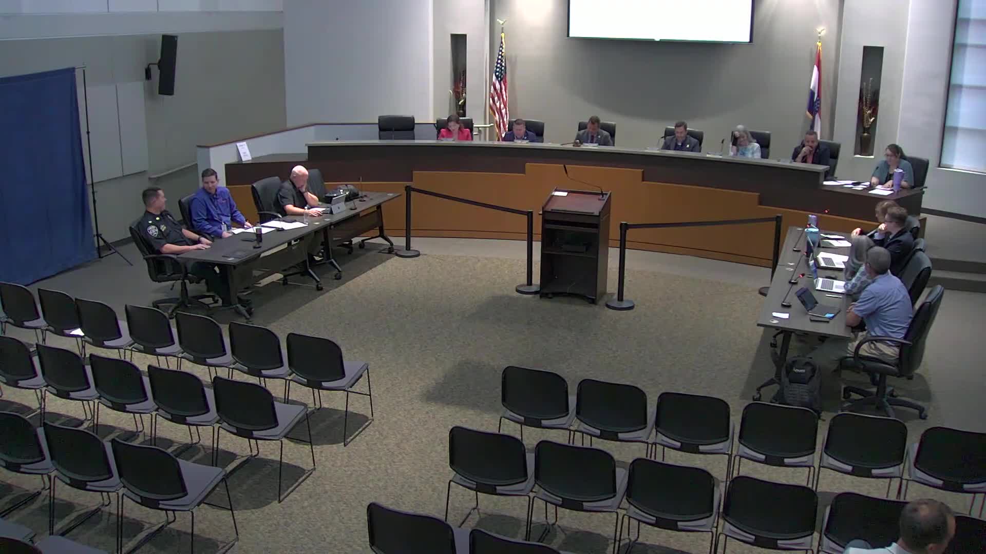 Council hears first reading on annexing Highway 14 right‑of‑way to align city signs