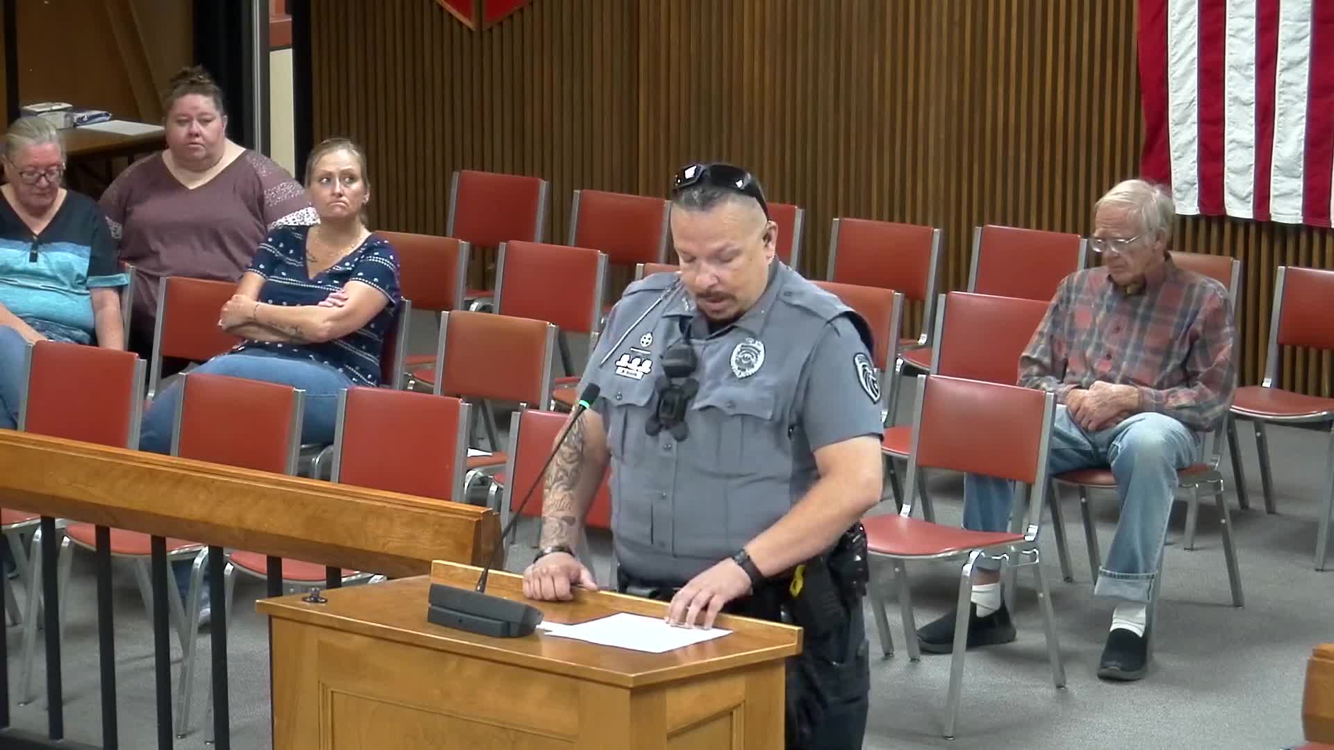 Fremont County Honors Security Officers During Proclamation Ceremony