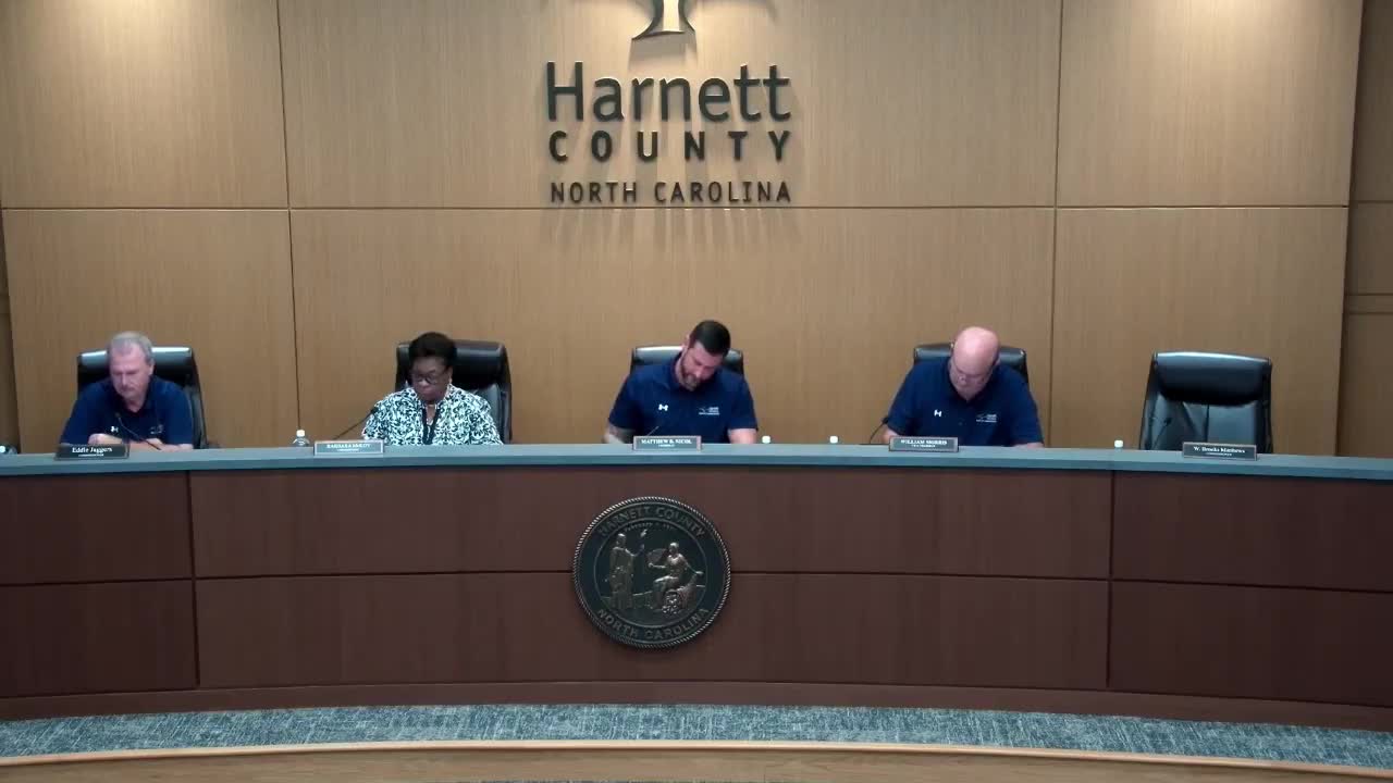 Harnett County Approves New Chair for Flat Branch Fire Department Relief Fund