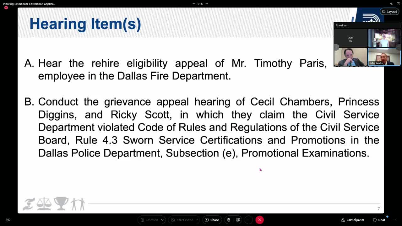 Civil Service Grievance Sparks Debate Over Eligibility List Expiration Rules