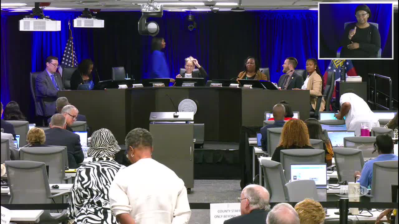 Decatur Resident Advocates for Improved Mobility Services in DeKalb County