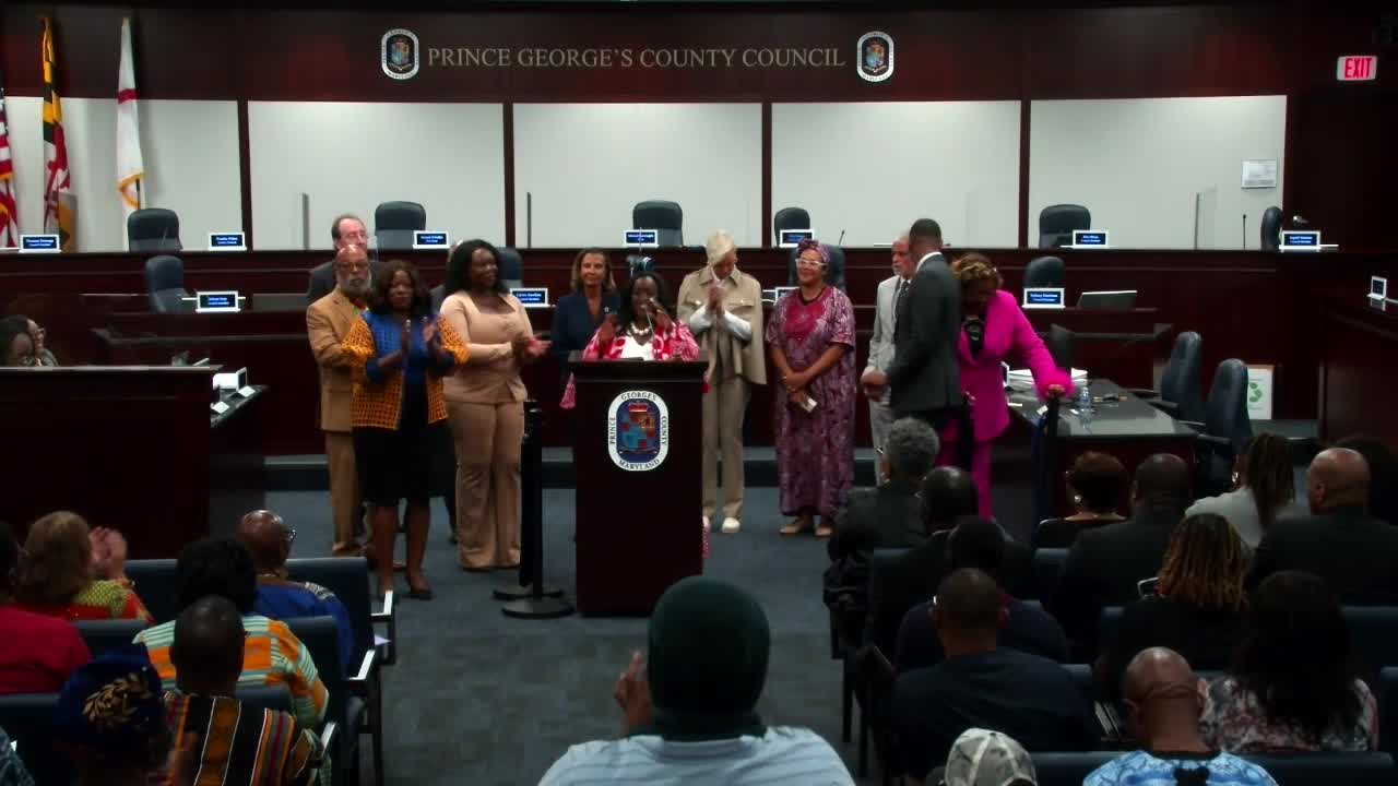 Prince George's County Celebrates African Heritage Month with Educational Proclamation