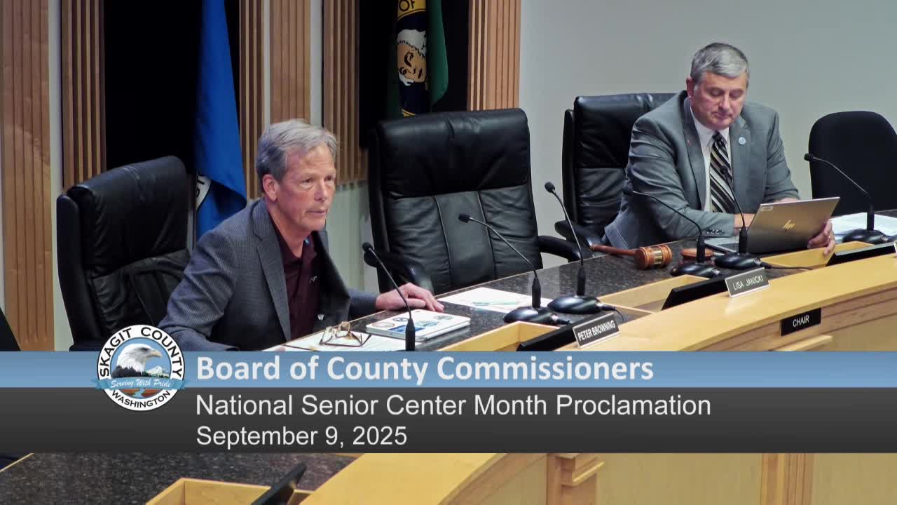 Skagit County Recognized for Leading Proportion of Residents Aged 85 and Older