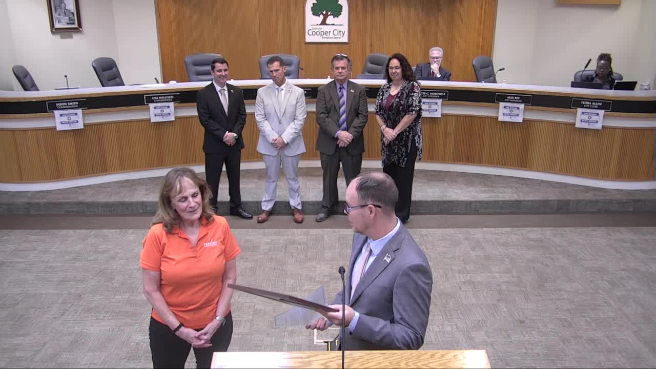 Cooper City Proclaims September 2025 Hunger Action Month with Feeding South Florida