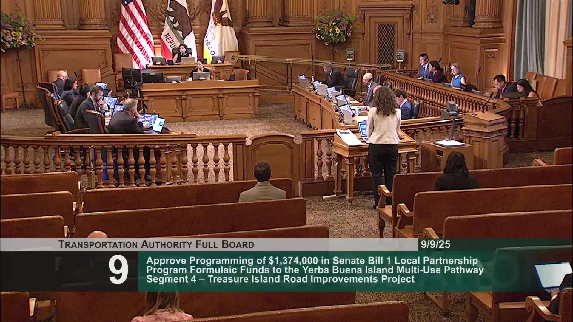Commission Approves Yerba Buena Multiuse Path Funding from SB1 Funds