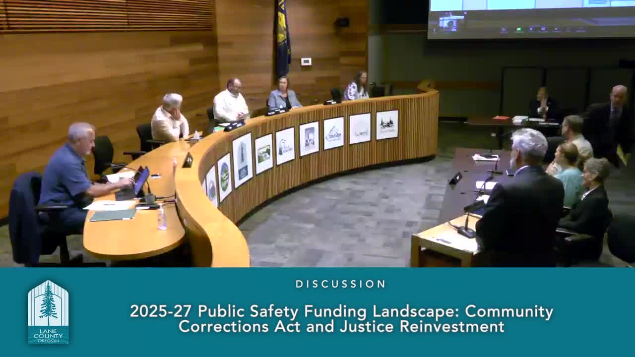 Lane County Commissioners Seek Funding Solutions Amid Critical Budget Cuts