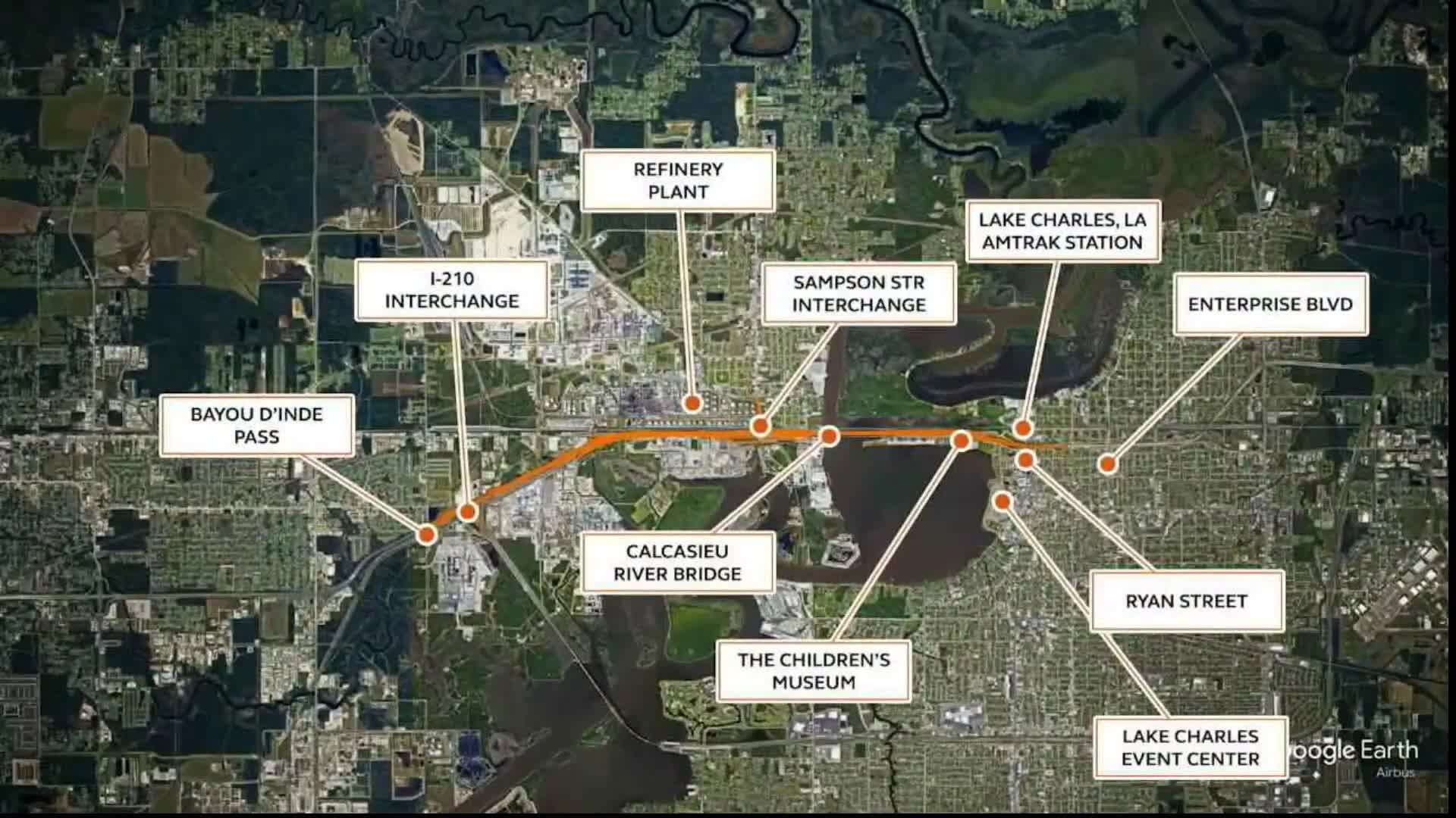 Calcasieu Bridge Project to Enhance I10 Corridor from Westlake to Lake Charles