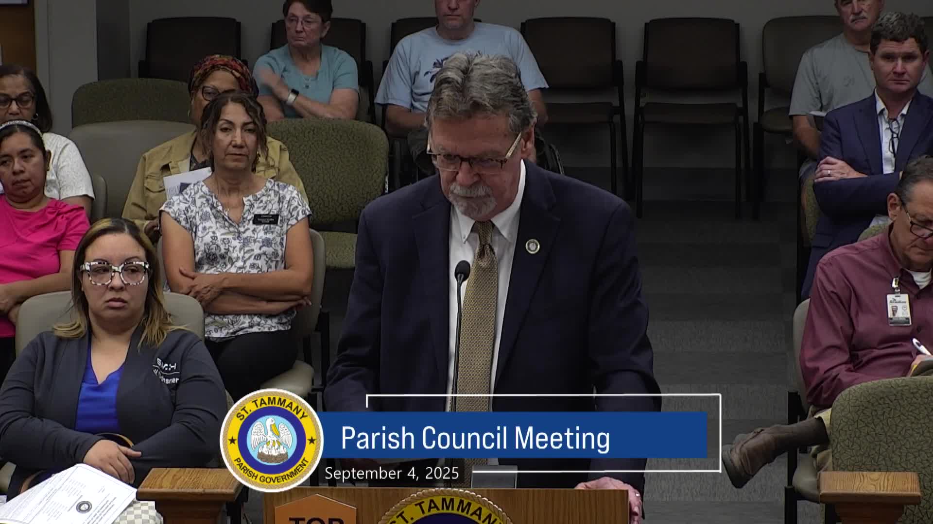 Saint Tammany Parish Council Honors Late Councilman Kenneth Burkhalter and Announces 5K Run