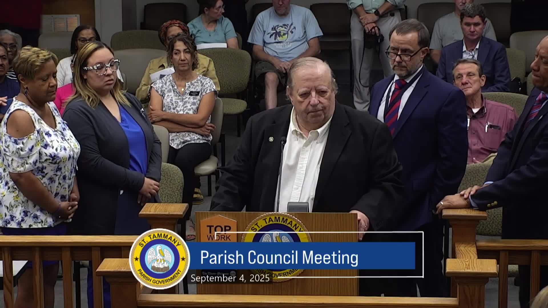 Saint Tammany Parish Council Remembers Late Member Ken Burkhalter