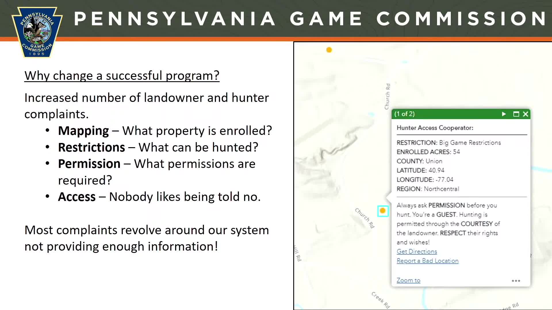 PGC Implements New Three-Tier Hunting Access System to Enhance Transparency