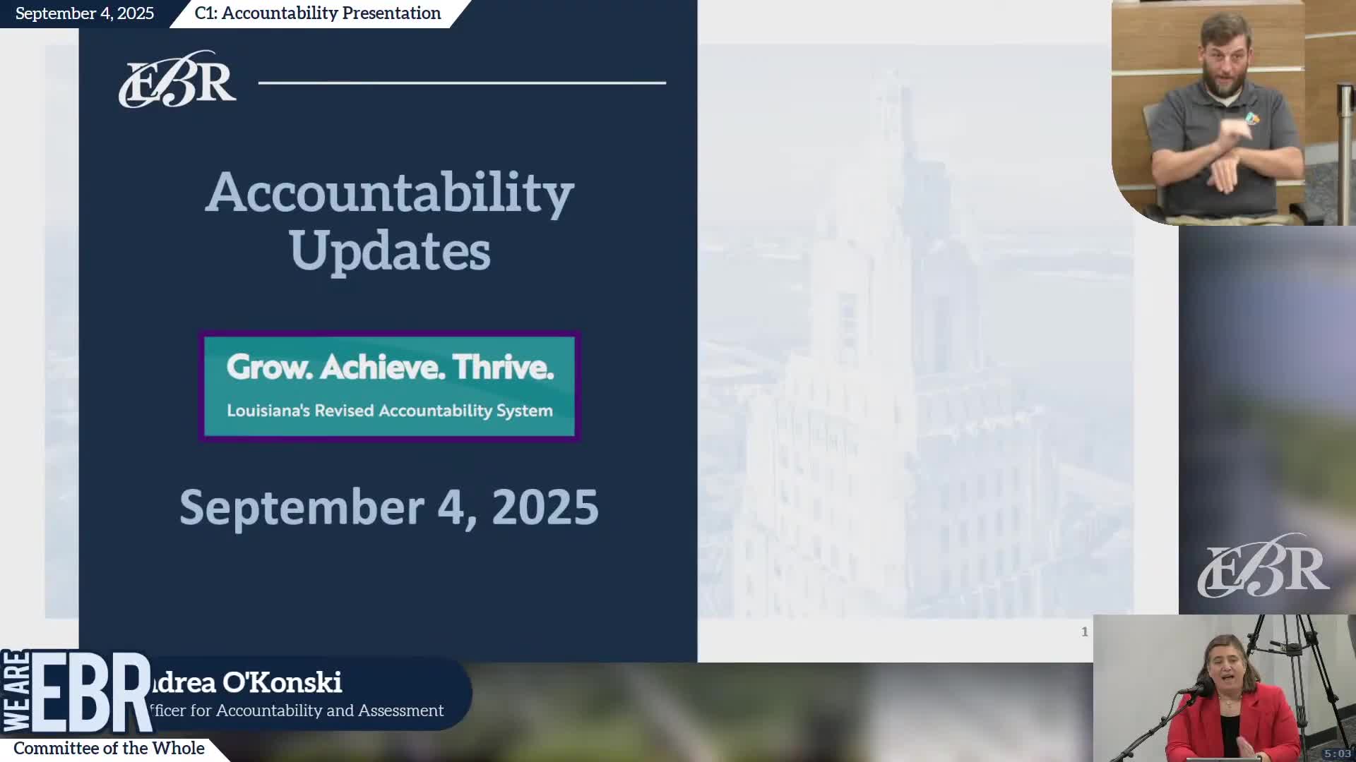 Louisiana Launches Grow Achieve Thrive Accountability System for Education