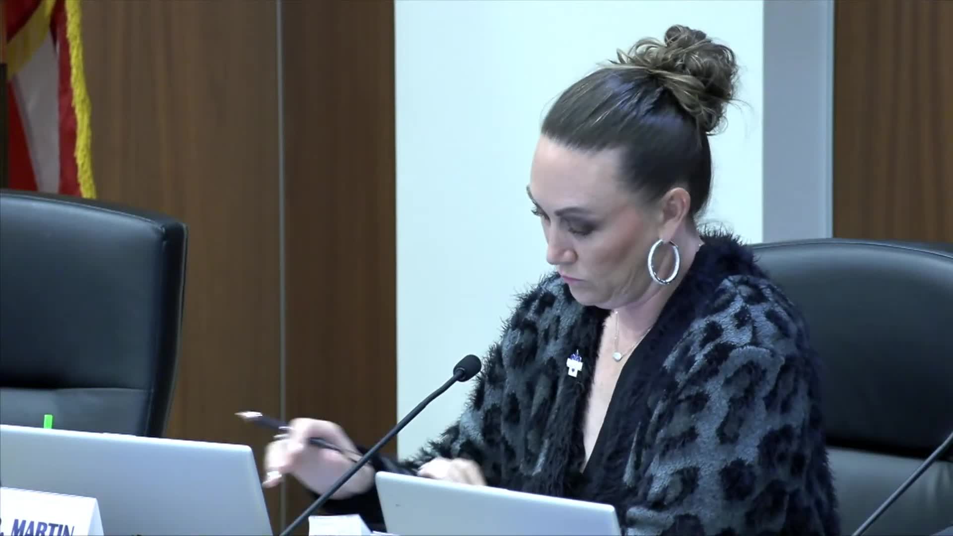 Board accepts multiple facility updates; staff reports construction progress and explains recent change orders