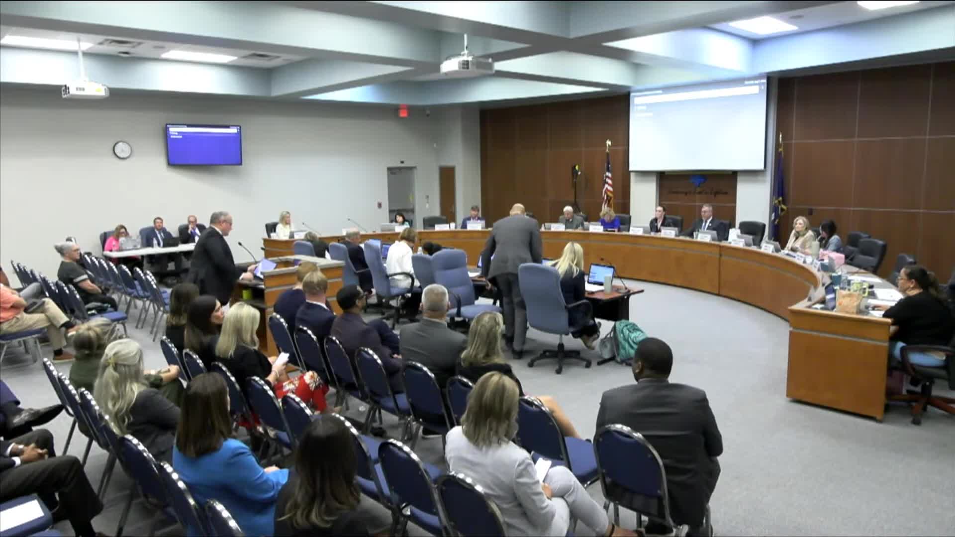 Public commenter urges board to protect teachers' morale amid early-year changes