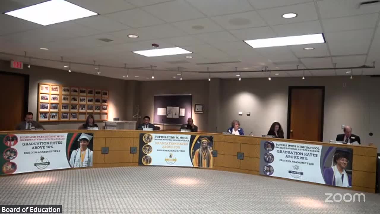 Topeka High School Senior Bridal Castillo Recognized as Senior of the Month