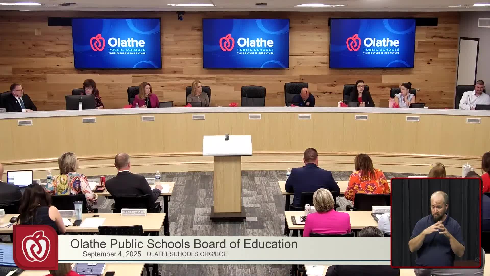 Olathe School Board Celebrates Student Engagement and Community Investments