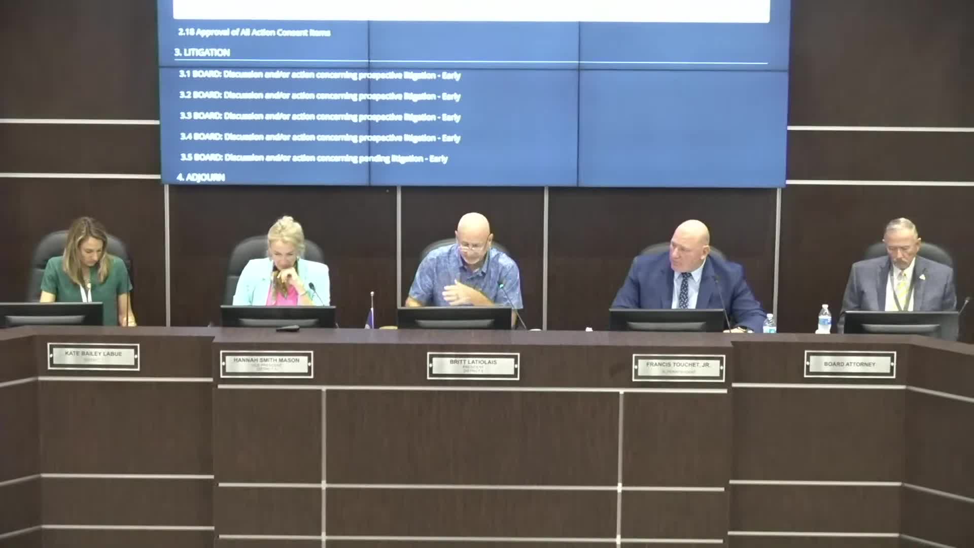 Board approves EGA policy revisions establishing five-year vesting for district health coverage