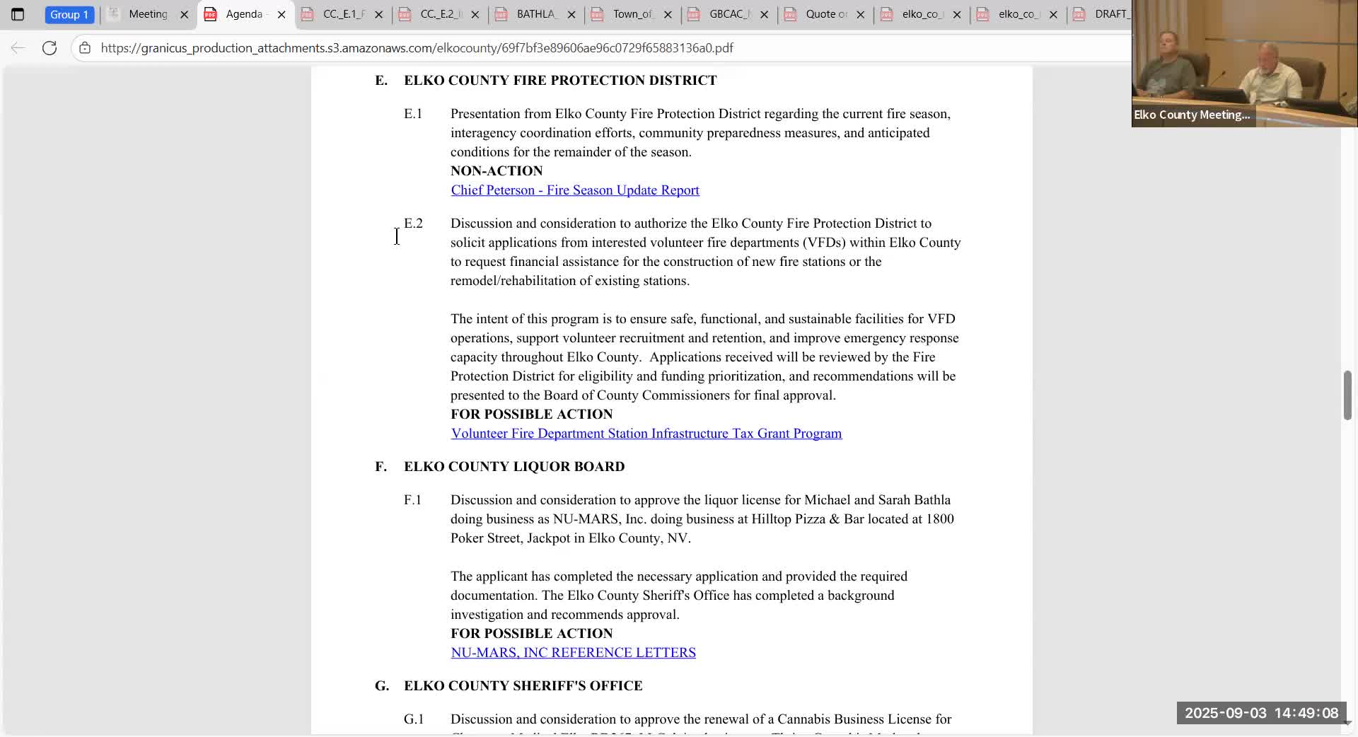 Elko County fire chief: 89 wildland fires, 248,000 acres so far this season; ‘rancher liaison’ highlighted in Cottonwood Peak response