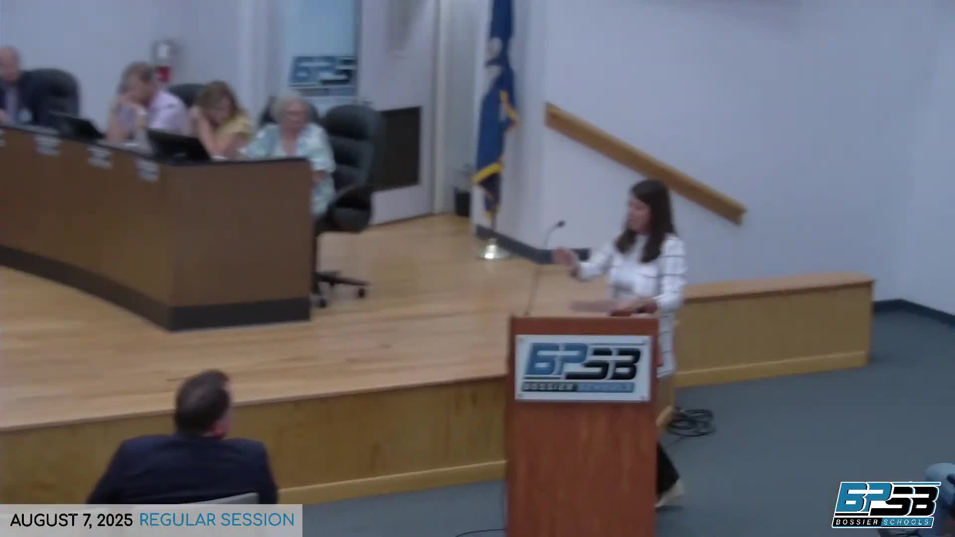 Bossier Parish recognizes two new assistant principals at Aug. 7 meeting