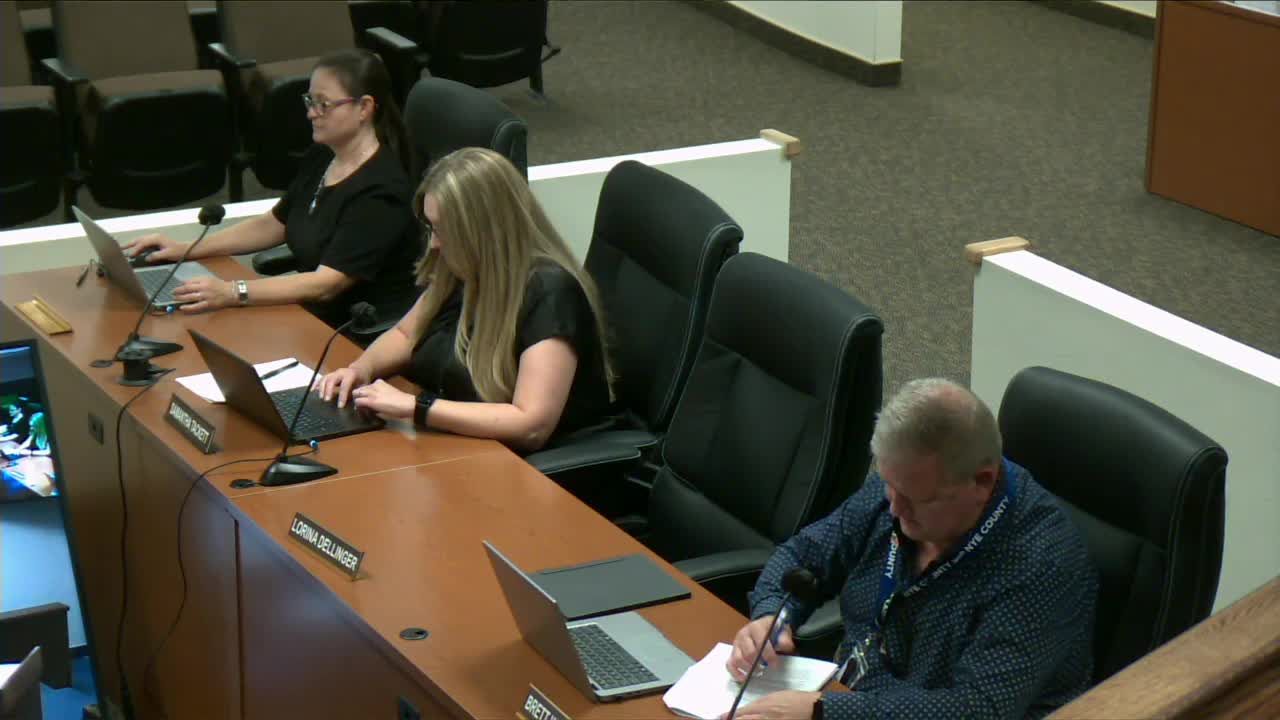 Commission approves FAA‑contingent contracts for Tonopah and Beatty airport maintenance