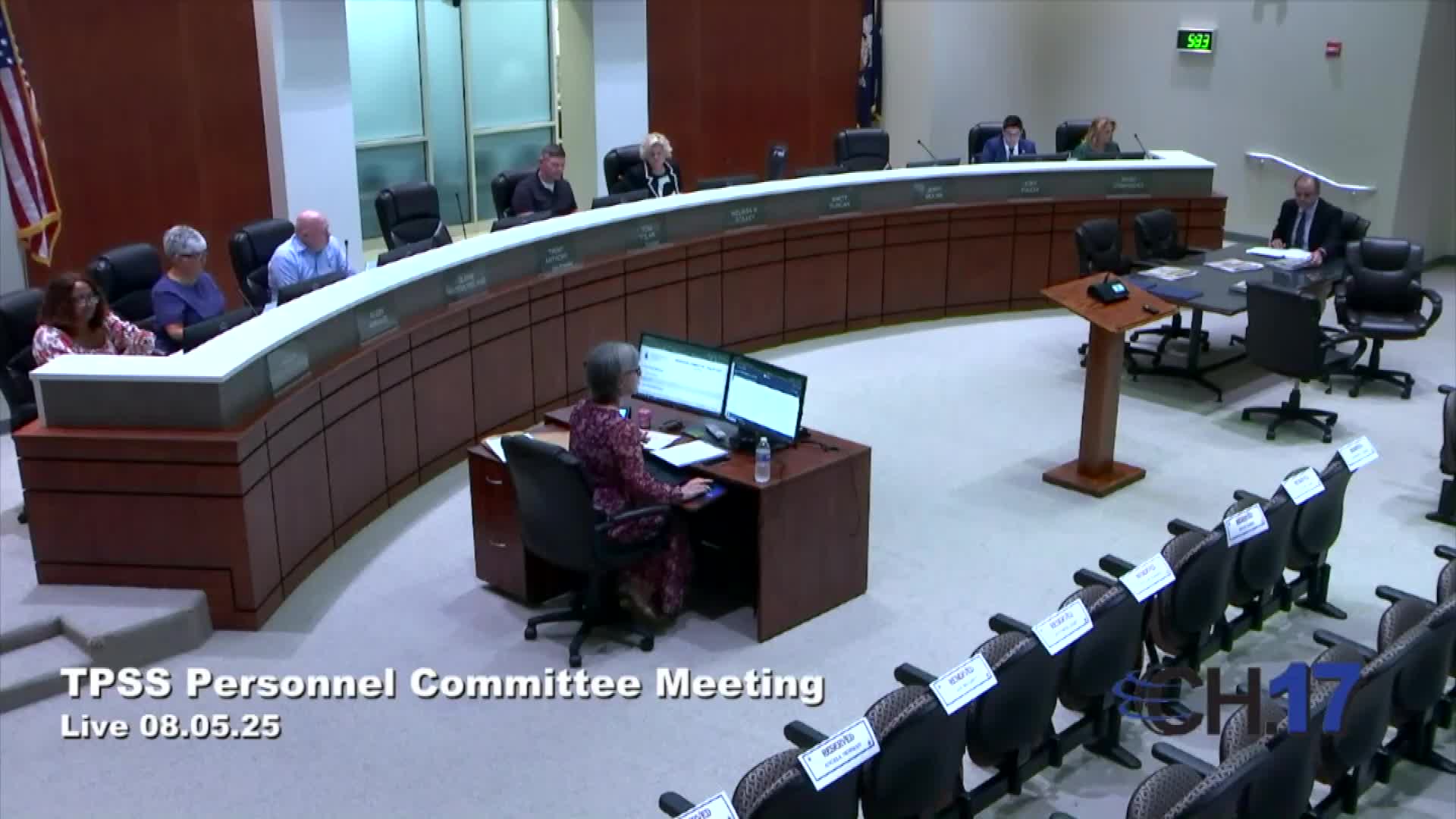 Personnel committee approves revised job descriptions, consolidates early-childhood grant roles