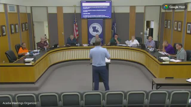 Crowley board selects Midwest two‑year workers’ comp option, staff says it lowers premium