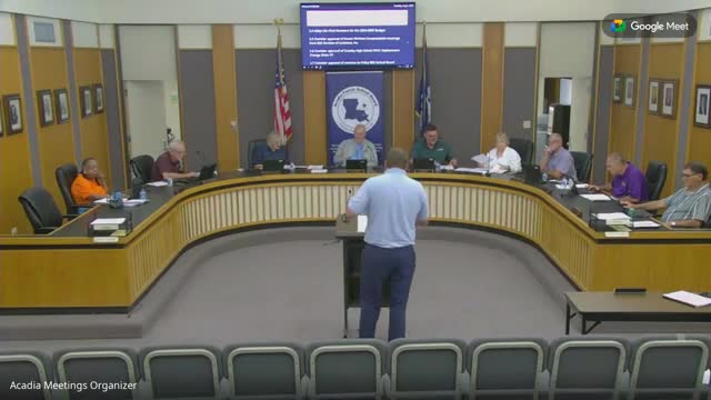 Crowley School Board adopts $91.6 million operating budget, projects $660,000 shortfall